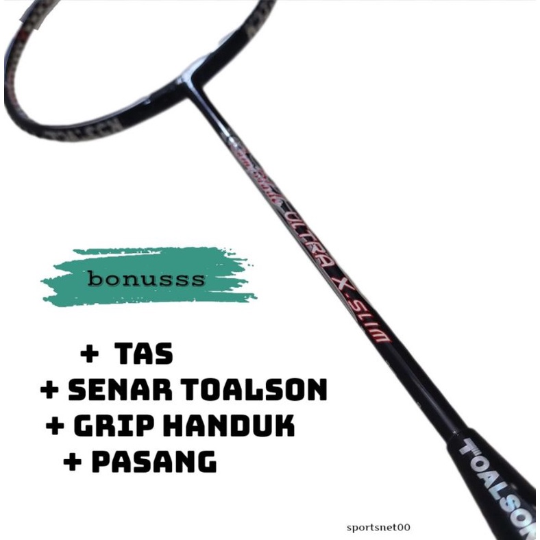 Raket Badminton Toalson Camblade ULTRA X - SLIM Original