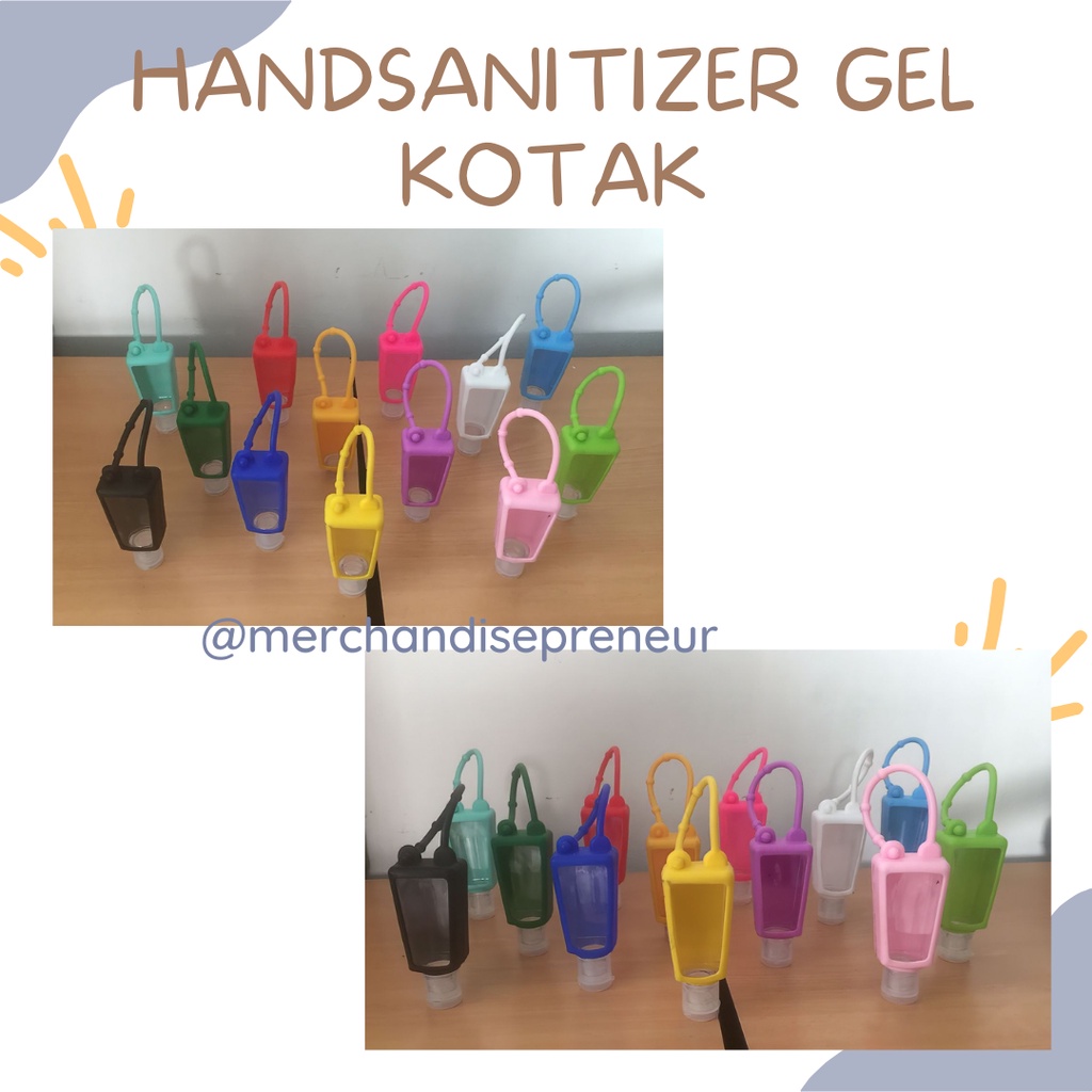 Handsanitizer Gel Anti Septic 30ml Custom