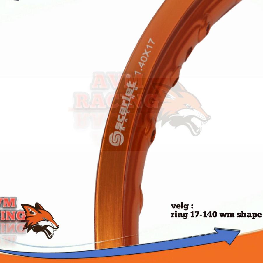 Restock Pelek Pelak Velg Jari Ruji scarlet Ring 17 x 140 Harga 1 Biji. Not TK TDR JINFEI DFT Comet D