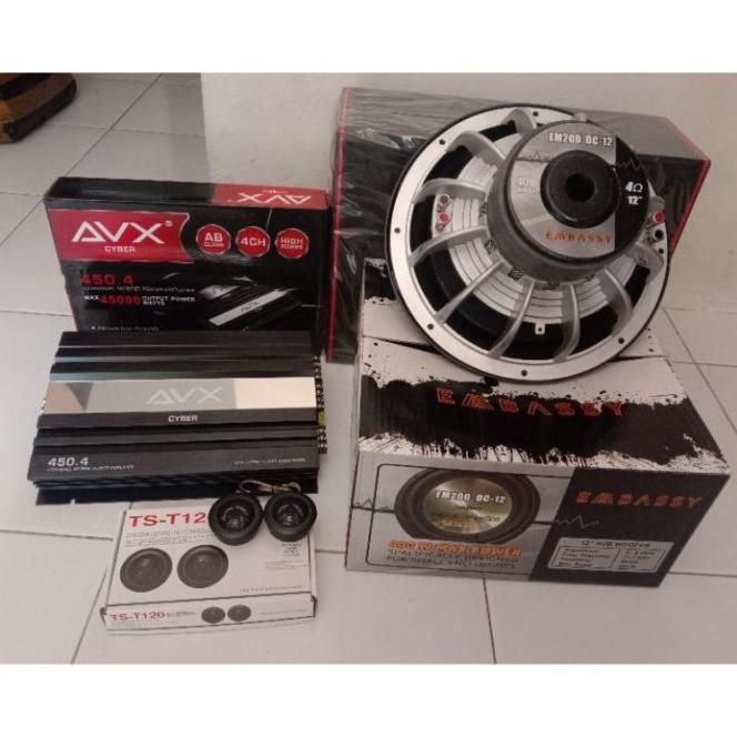 Paket Audio Mobil Embassy Badak