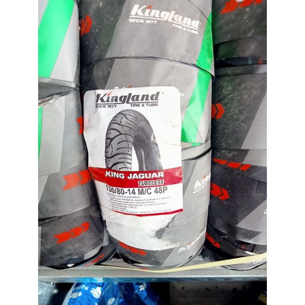 BAN LUAR TUBLES 80/90-14_90/90-14_100/80-14_110/70-13 KINGLAND ASCENDO