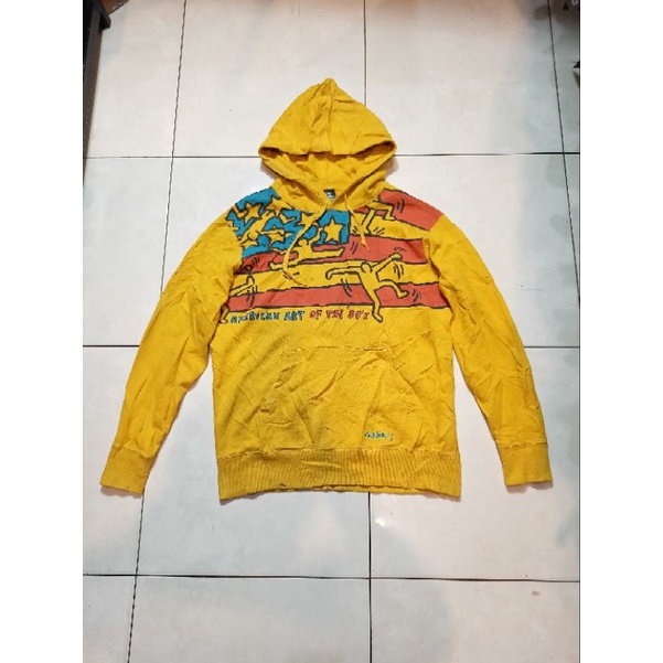 hoodie uniqlo x keith haring