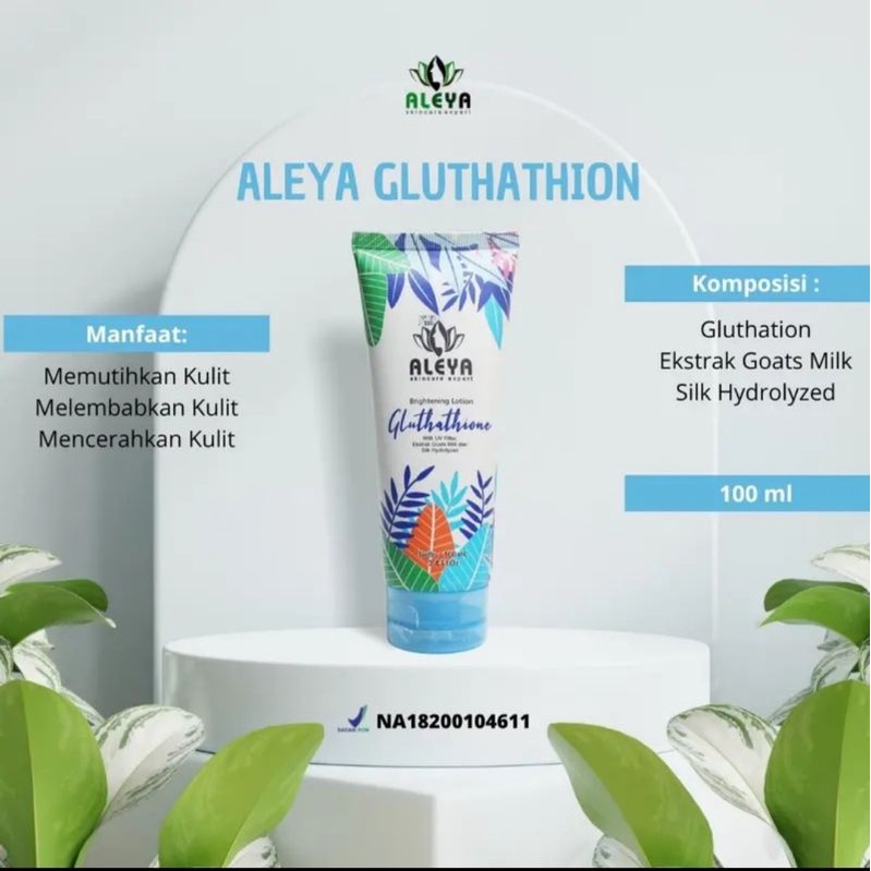 Lotion Pemutih Kulit Hb Whitening Aleya Pemutih Badan BPOM