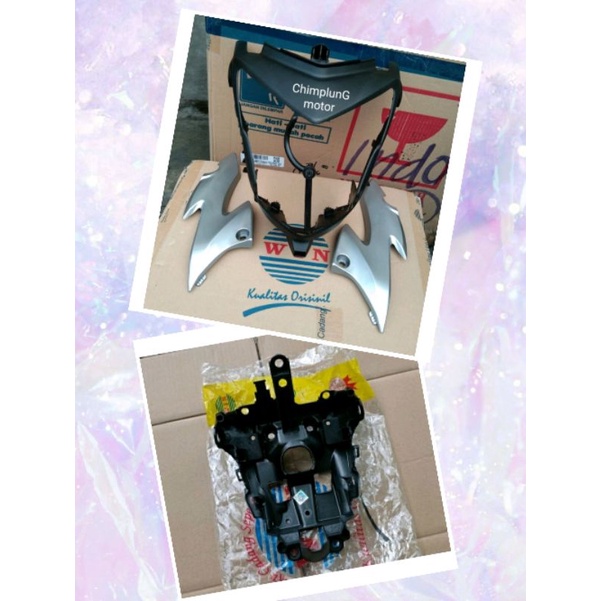 BATOK KEDOK TOTOK KEPALA LAMPU DEPAN BELAKANG PLUS KUPING HONDA CB150R CB150 R CB 150 R OLD LAMA BOH