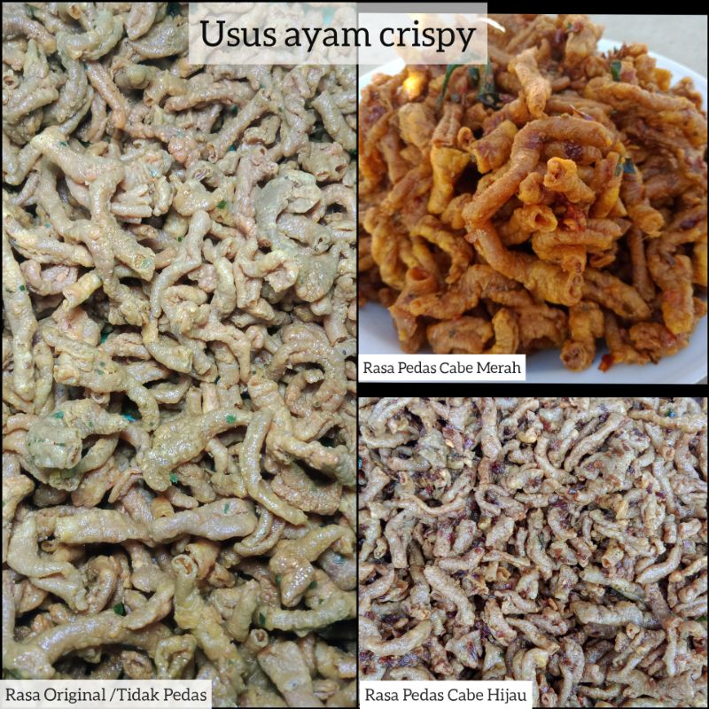 

KERIPIK USUS AYAM 100 GRAM