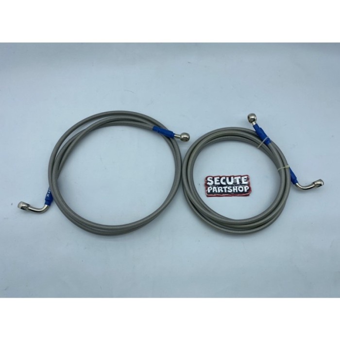 >>>>>] Selang Rem RTX Nmax Silver Non ABS Set