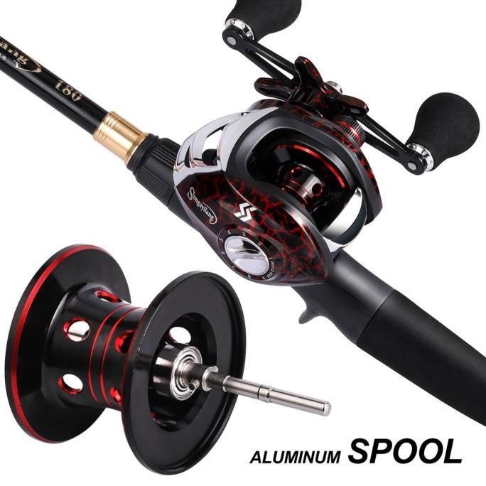 Yudo Telescopic Joran Pancing Set Carbon Fiber Fishing Pole Reel