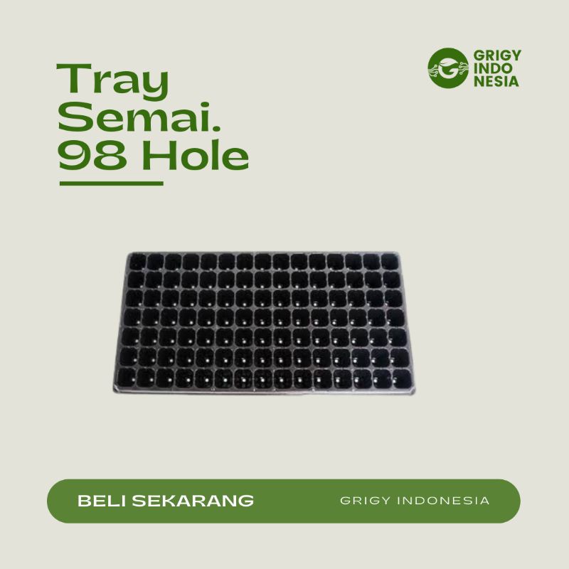 TRAY SEMAI HOLE 98 HOLE - SEEDLING TRAY - POT TRAY