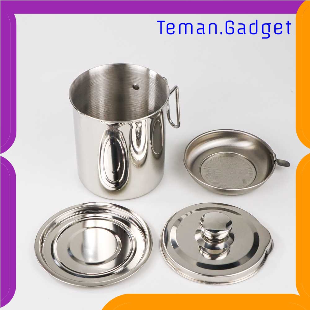 TG - DPR COOKKIT Panci Saringan Minyak Oil Strainer Stainless Steel - HP-OCS18L