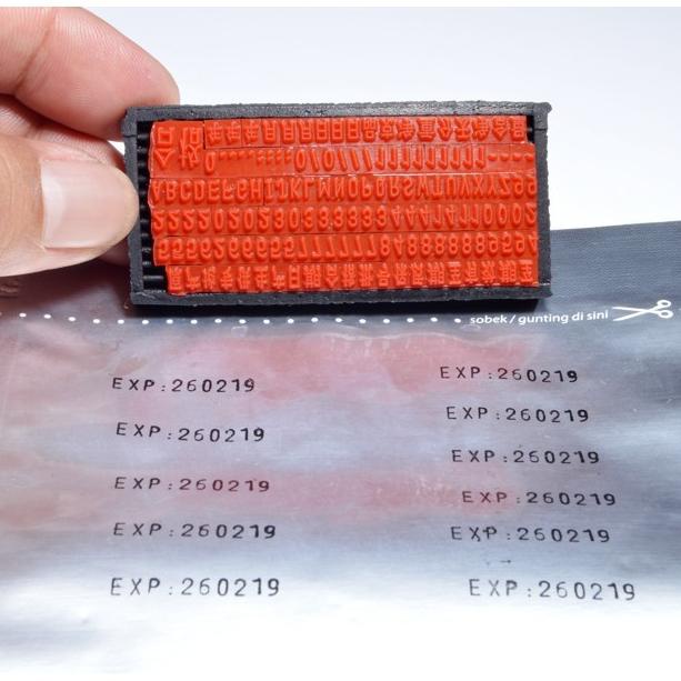 

Karakter Set Mesin Nobu Stamper - Angka Dan Huruf Mesin Stempel Coding