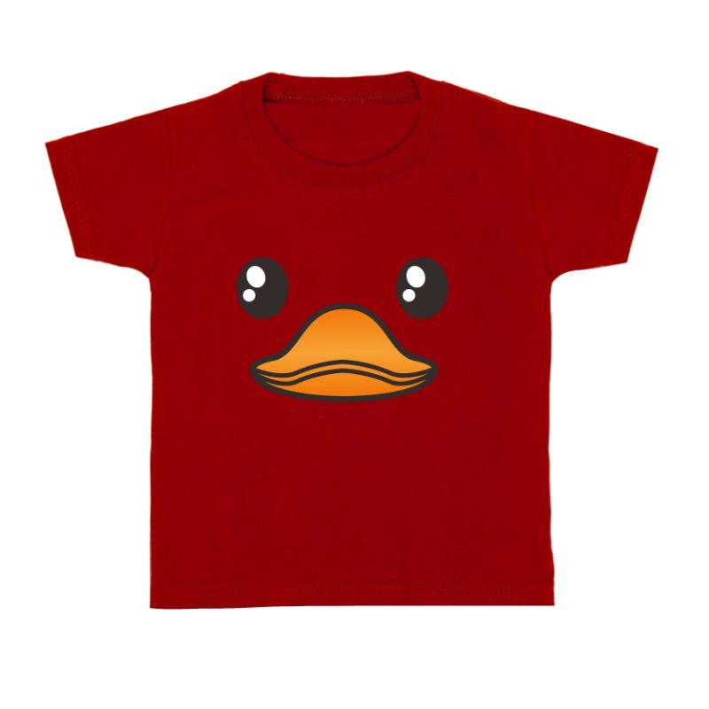 Baju Kaos anak 1-12TH motif lucu duck cowok cewek bagus cakep