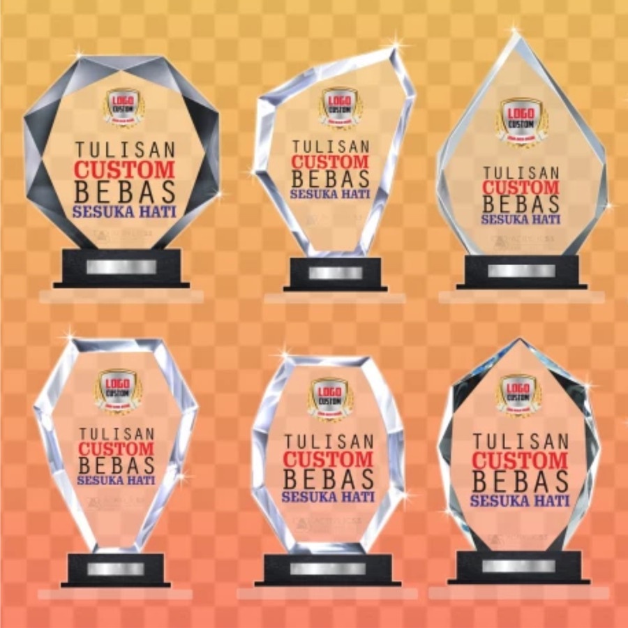 PLAKAT AKRILIK 5MM BERVARIASI