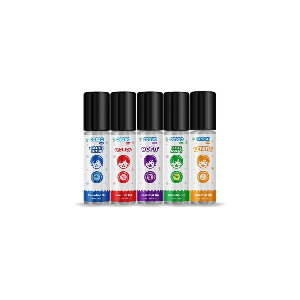 Cessa KIDS (3-6 tahun) FeDrop , Happy Nose , Lenire , Itch Away dan Bofit / Herbal Bayi / Obat Flu Bayi / Obat Batuk Bayi / Obat demam bayi / Anti Serangga/