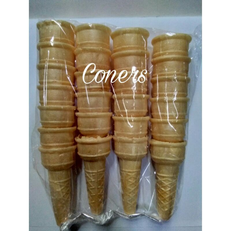 

cone es cream diameter 4 cm 1 ball isi 500 pcs