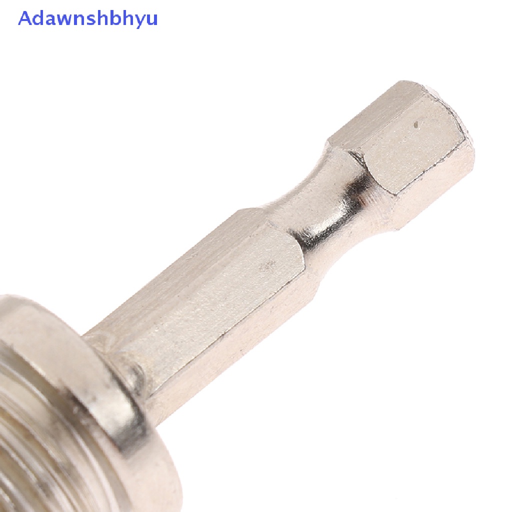 Adhyu 0.14mm 1per4 Hexagon Connecg Rod Adapter Bor Chuck M10 M14 Sambungan Batang ID