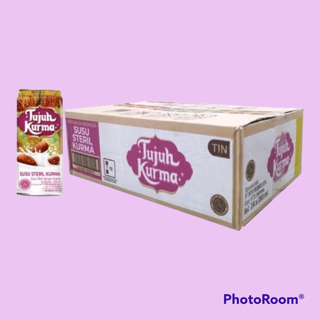 Tujuh Kurma | Susu Tujuh Kurma | 12 @ 189 Ml