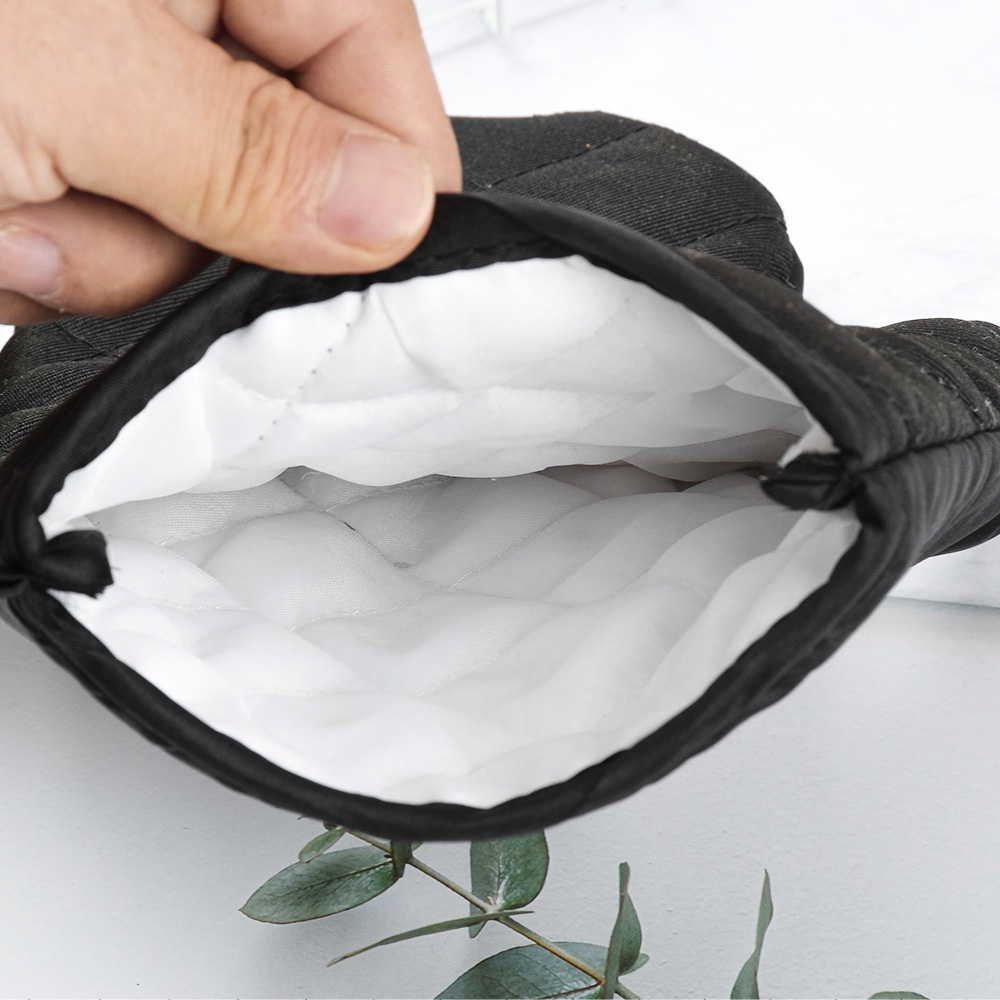 Sarung Tangan Oven Anti Panas Christmas Pot Pad Sarung Tangan Dapur Sarung Tangan Memasak Set Gloves Pelindung Tangan
