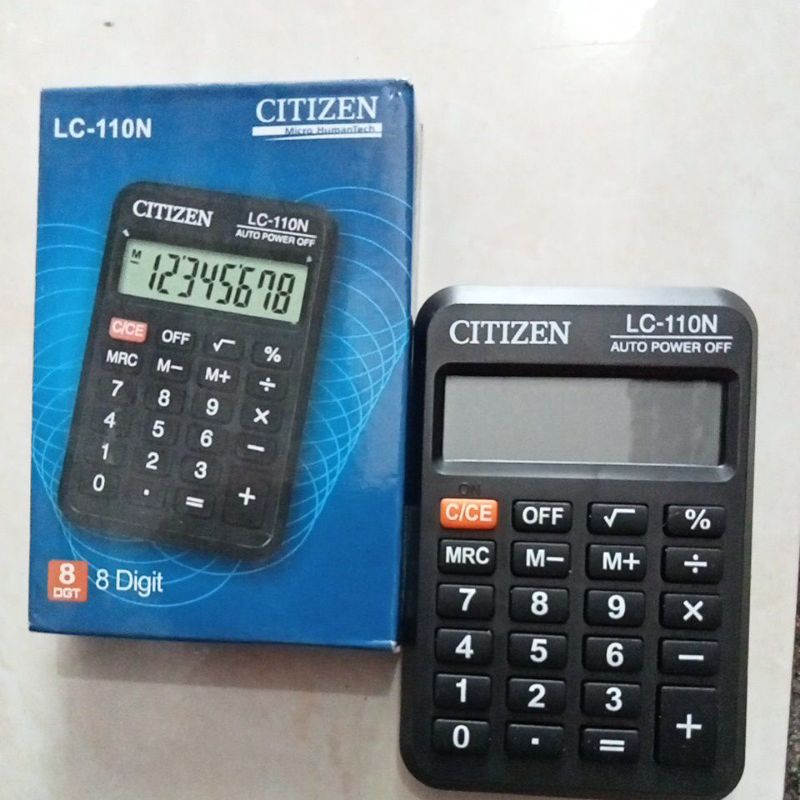 

☑️COD kalkulator citizen CT-110N