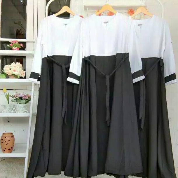 ⇔ GAMIS DINAS PNS HITAM PUTIH PEMDA SIZE LENGKAP S M L XL XXL XXXL SUPER JUMBO SERAGAM NGAJI PENGAJI