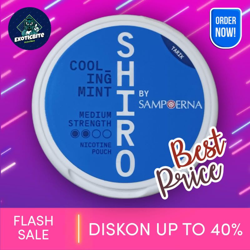 

Shiro Cooling Mint - Promo Awal Tahun