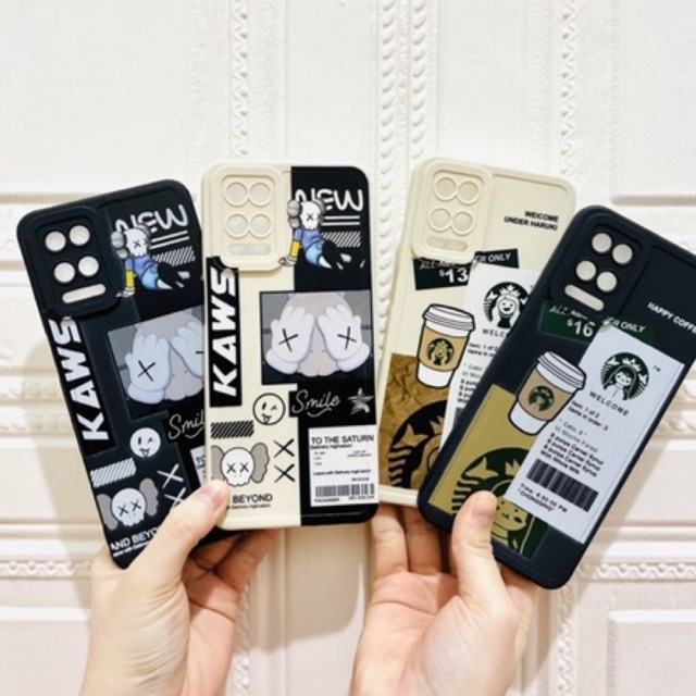 SOFTCASE PRO CAMERA OPPO A1K A11K A3S A5S A7 A12 A37 A37F NEO 9 F5 F7 F9 F11 PRO F15 4G 5G MOTIF KAWS &amp; STARBUCKS COFFEE CUP