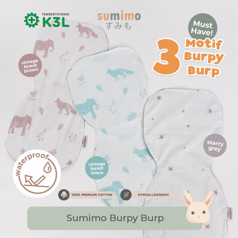 Sumimo Burpy Burp / tatakan pundak menyusui
