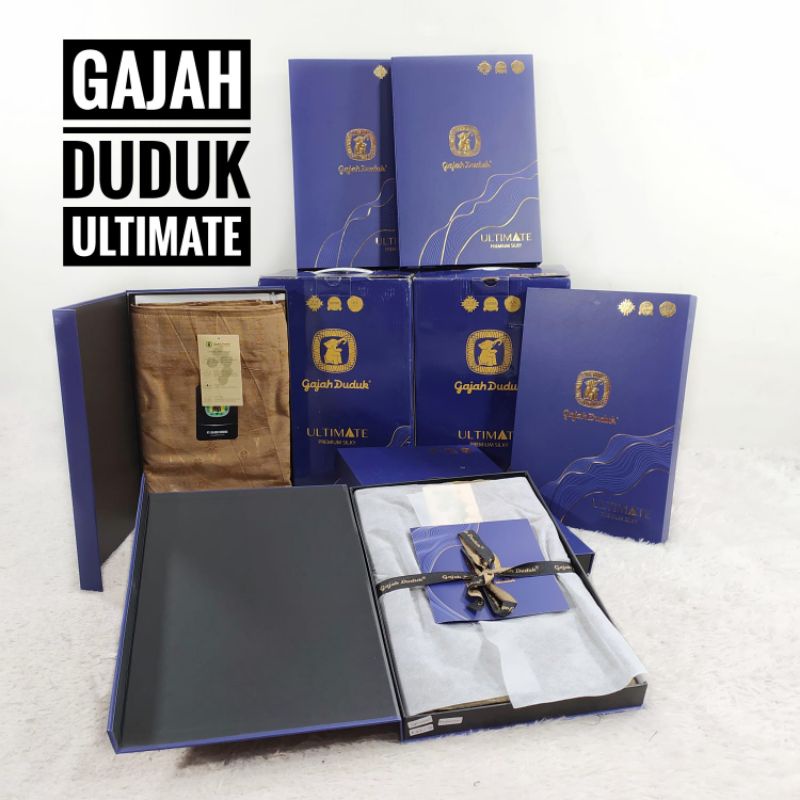 Sarung Gajah Duduk Ultimate Premium Silky Ecer Grosir