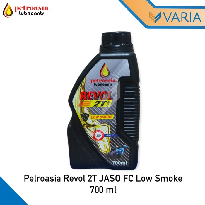 Petroasia Revol 2T Jaso FC Low Smoke 700 ml Oli Samping Motor 2 Tak