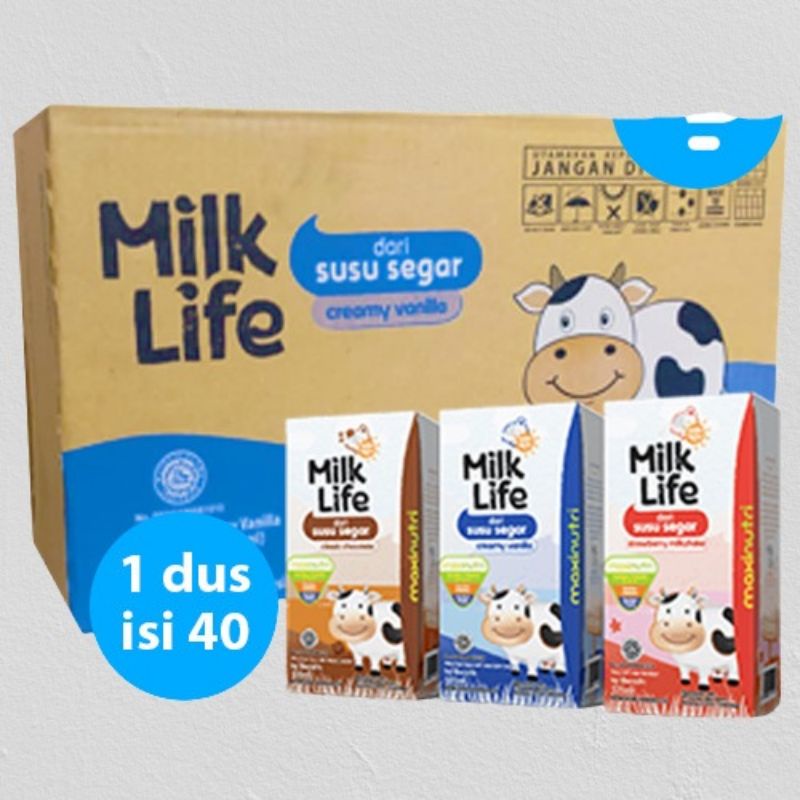 PROMO Susu Milk Life 1 Dus (Isi 40)