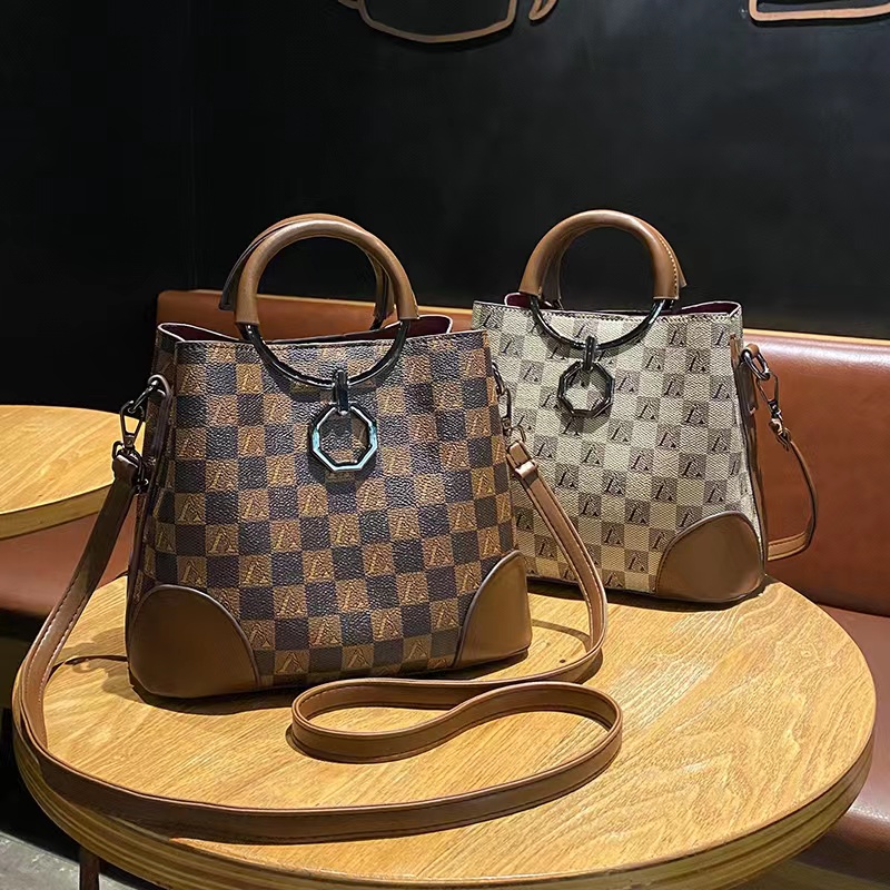 BJ63830 - BROWN/KHAKI/TMK - TAS JINJING HANDBAG SLEMPANG WANITA FASHION IMPORT MODIS ELEGAN TERMURAH TERLARIS TERBARU BAGSTORE JAKARTA TAS BATAM ZC3830 LT2177 GT2012