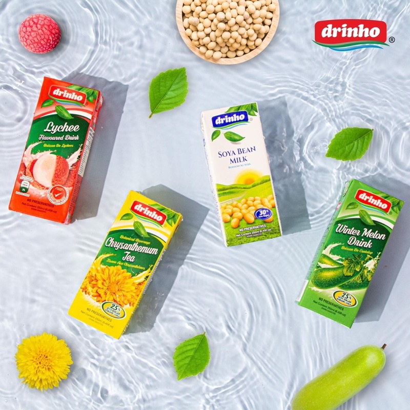 

Drinho Teh Kembang Kotak 250ml x 24Pcs Minuman Winter Melon Kundur 250ml