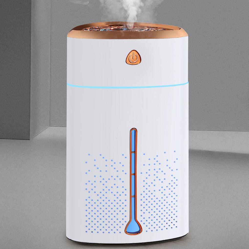 1000ml Air Humidifier USB Aroma Atmospheres Light Mist PP Desktop Essential Oil Rumah Diffuser Pelembab Alat Penyemprotan