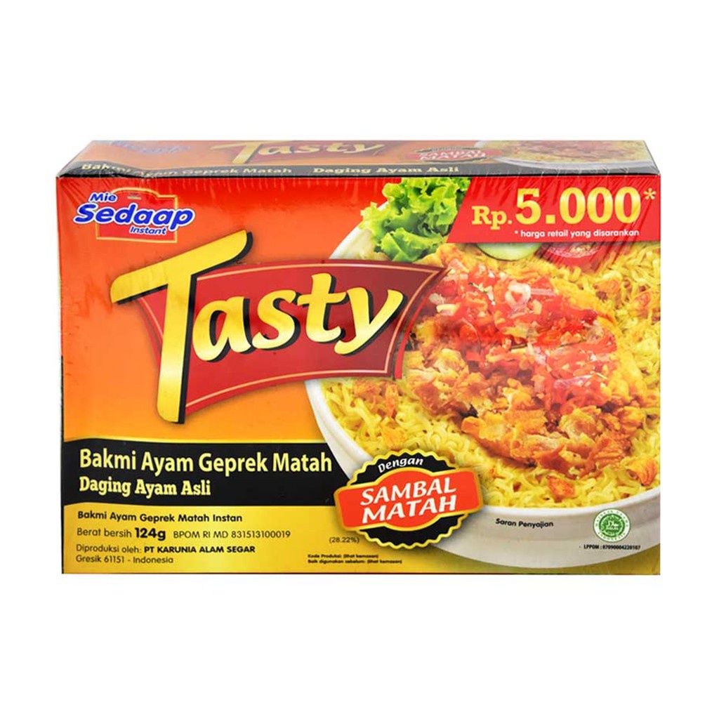 

Sedaap Mie Tasty Ayam Geprek