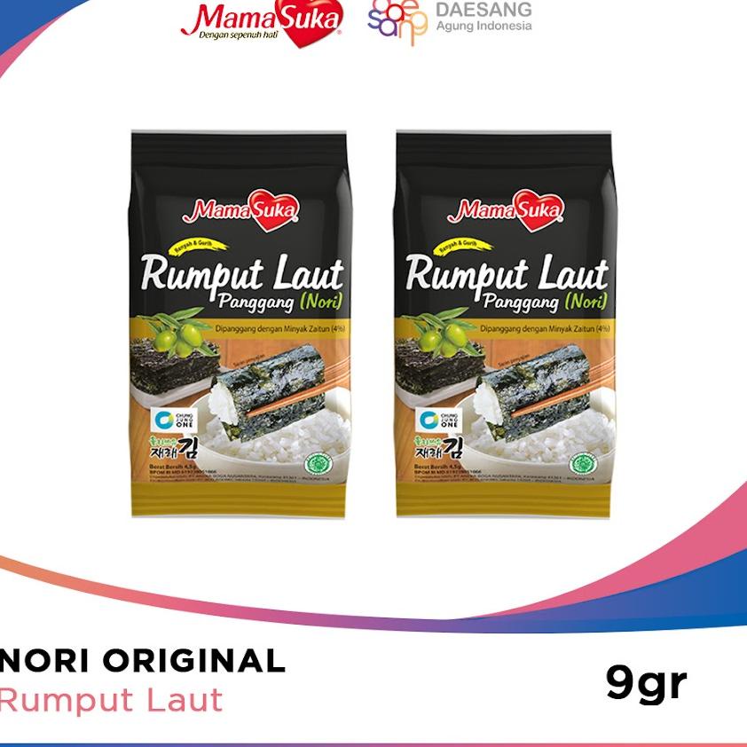 

[PRODUK YJJQA] MamaSuka - Rumput Laut Panggang Isi 2 BII