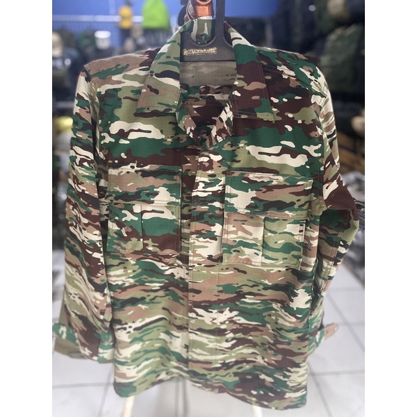 BAJU PDL TNI -AD TERBARU BAHAN SEMI WOOL