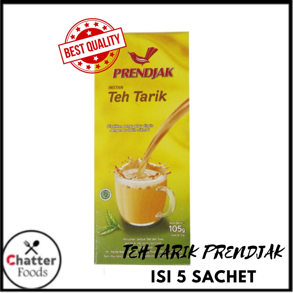 Teh Prendjak / Prendjak Teh Tarik 5 Sticks / Teh Tarik Instant