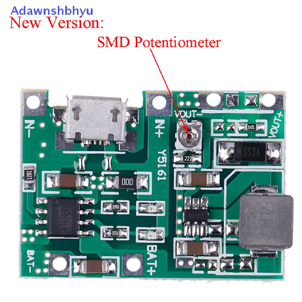 Adhyu USB lithium Lipo18650 charger 3.7V 4.2V Ke 5V 9V 12V 24V step up module  Id