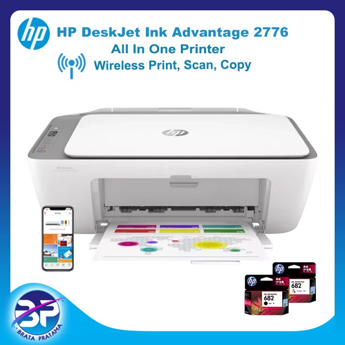 Hp Deskjet Ink Advantage 2776 Wifi All In One Printer