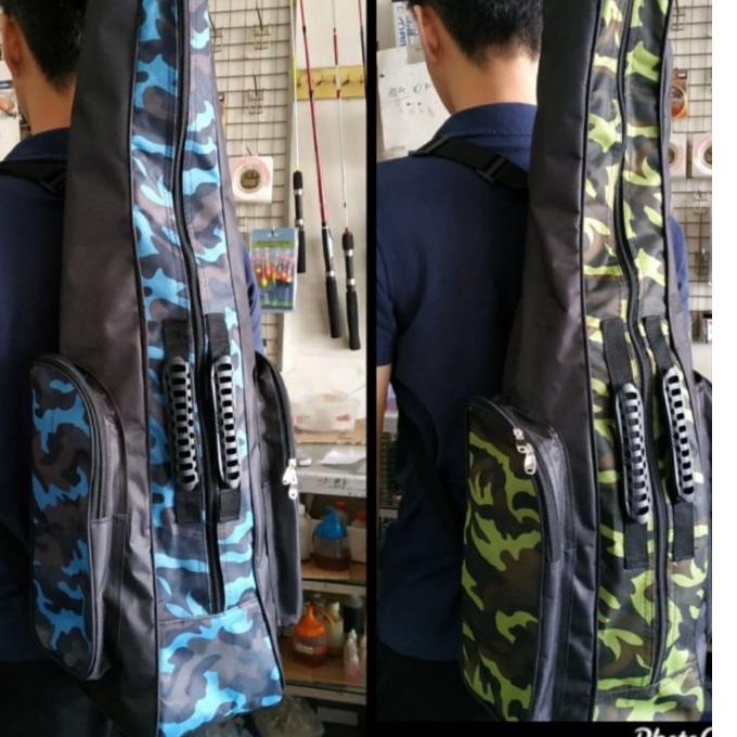 Penjualan Kejutan tas canvas tahan air loreng 80cm lapiis busa diblkng