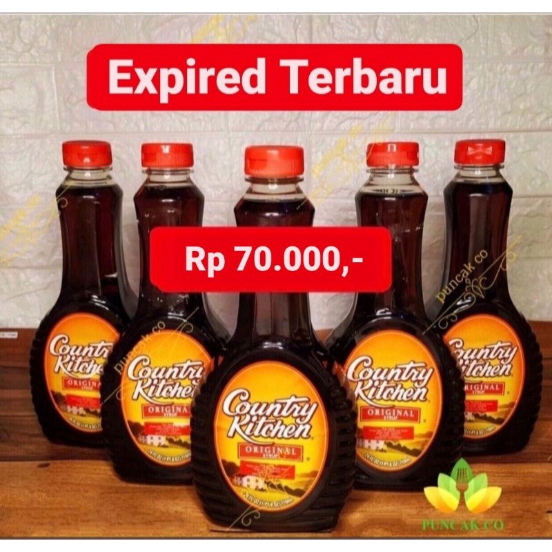 

Country Kitchen Maple Syrup Log Cabin 710 GR Sirup Jagung / Corn Syrup