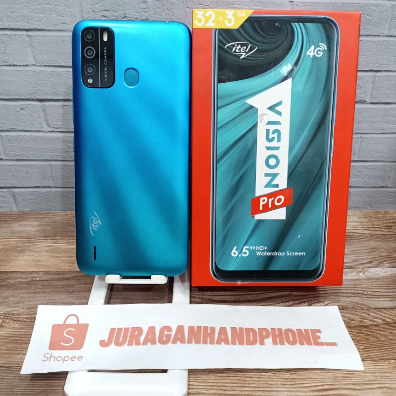Itel Vision 1 Pro Ram 3GB Internal 32GB 3/32 Hp Second Seken Bekas Bergaransi Fullset