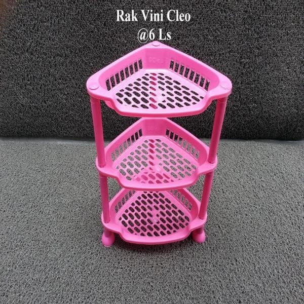 PROMO!! Rak 3 susun segitiga vini clio / Rak bumbu / Rak serbaguna