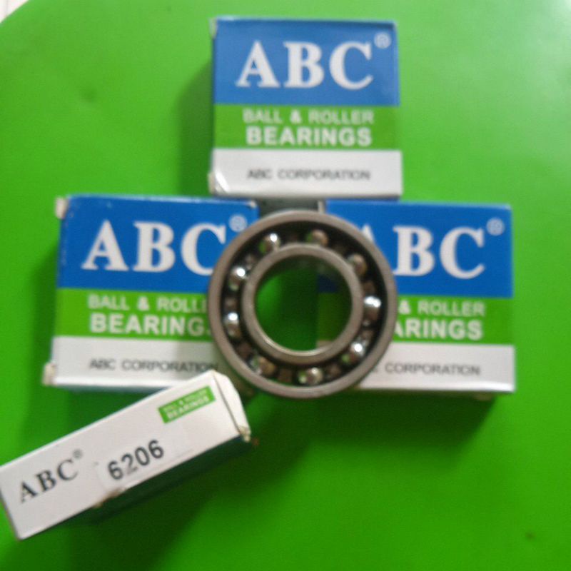 BEARING ABC 6206 UNTUK RODA BELAKANG VIAR KAISAR SPAREPART MOTOR RODA 3 DLL