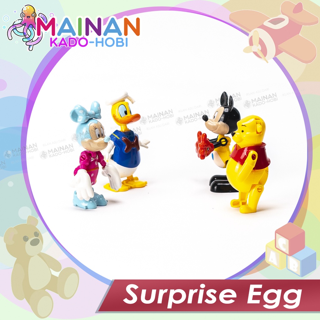 MAINAN ANAK TELUR KEJUTAN UNISEX SURPRISE DEFORM EGG