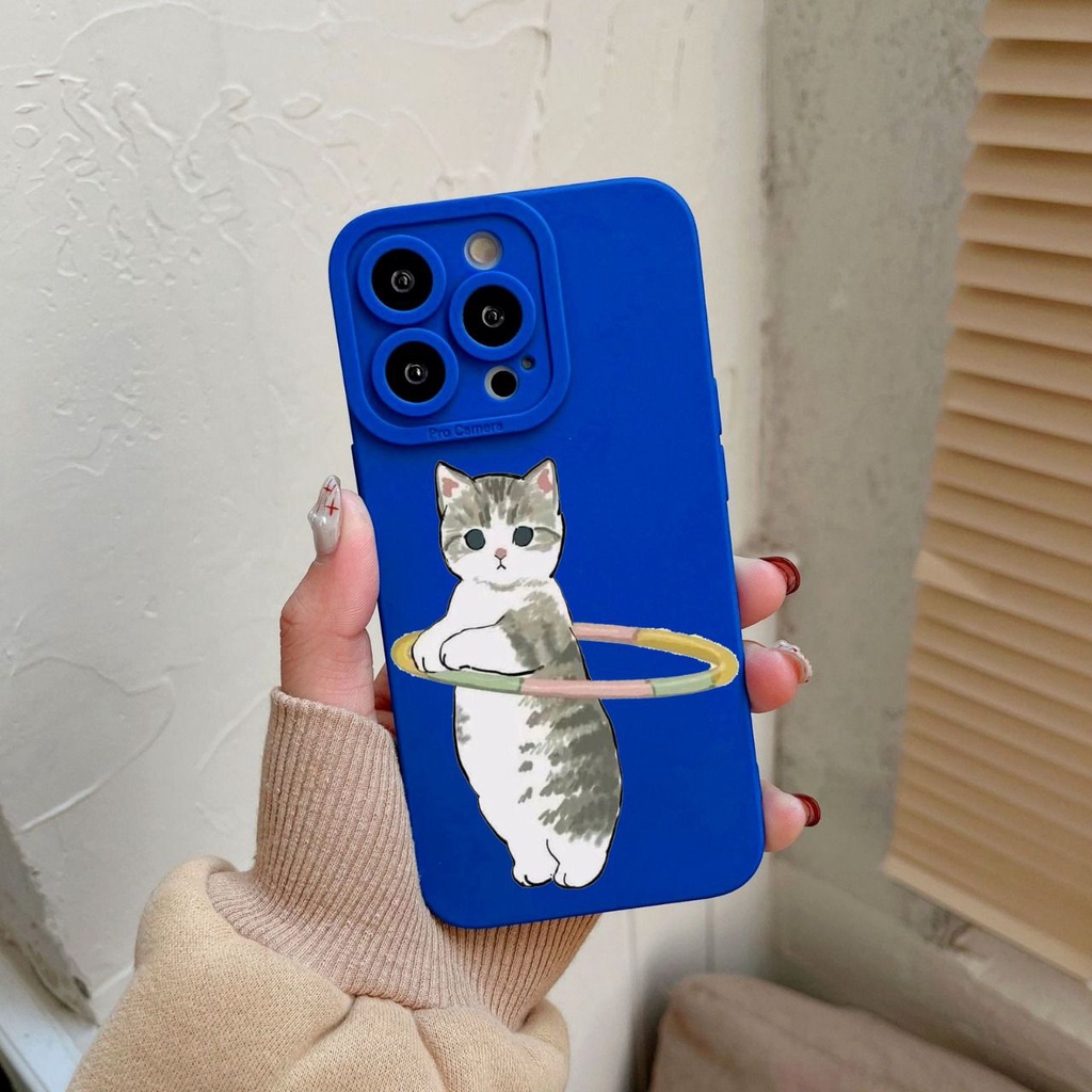 Baru Softcase Cat CC32 for Oppo Realme 10 C1 C2 C3 C10 C11 C12 C15 C20 C20a C21 C21y C30 C31 C33 C35 U1 U2 2 5 5i 5s Narzo 20 30A 50a 50i