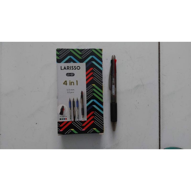 

[PCS] PULPEN 4 WARNA 4 IN 1 LARISSO LS-07