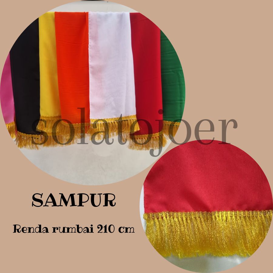 ✅ new brands Sampur selendang gandrung Sampur tari renda, selendang tari renda Sampur Tari / Selenda