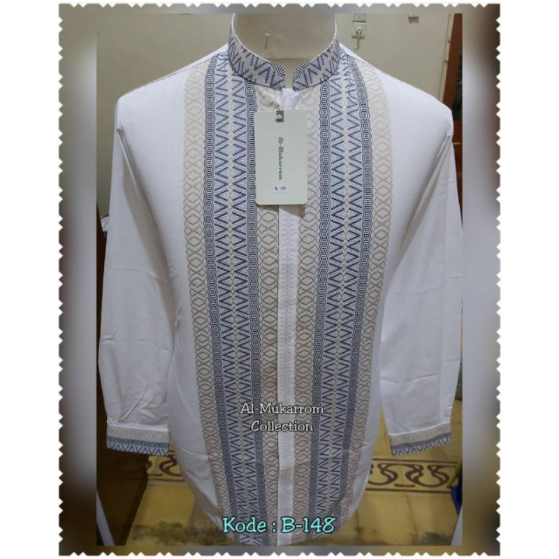 BAJU KOKO LENGAN PANJANG AL-MUKARROM