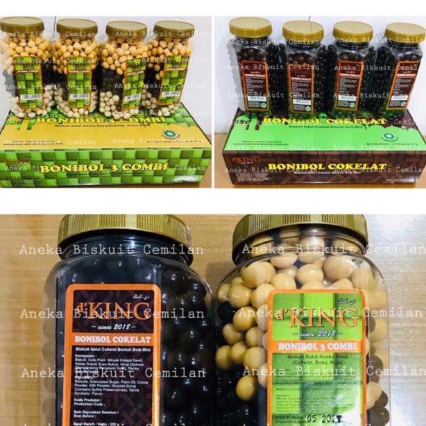 

[BAYAR DITEMPAT] Bonibol Cokelat Bola Toples isi 4 Toples @ 250 gram