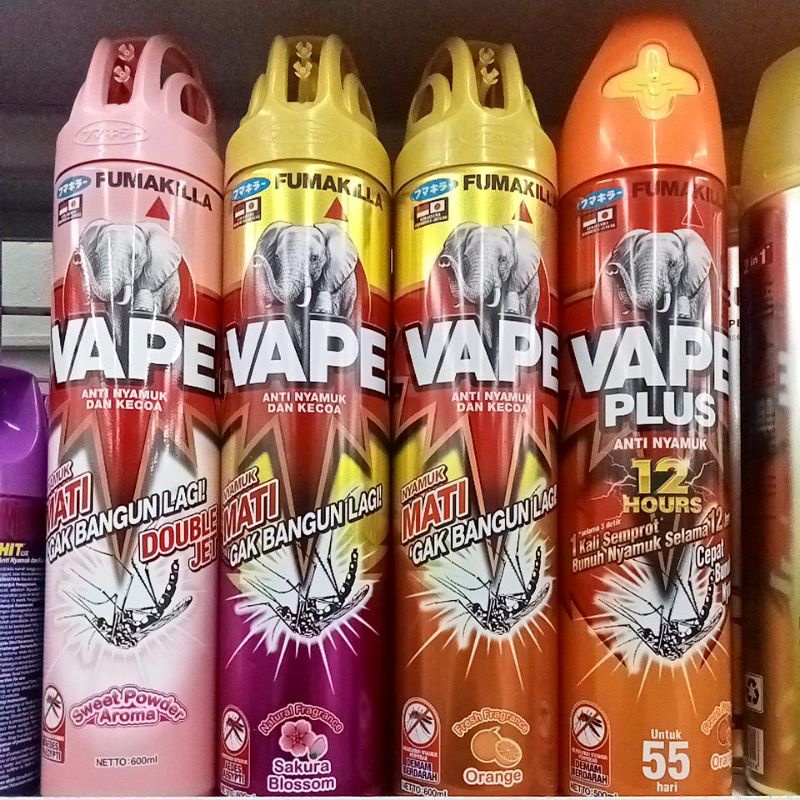 VAPE SPRAY AEROSOL 600 ML